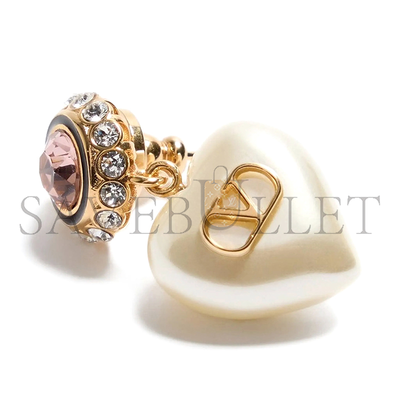 VALENTINO GARAVANI VLOGO SIGNATURE PEARL EARRINGS WJ0BM3NBS9Q3